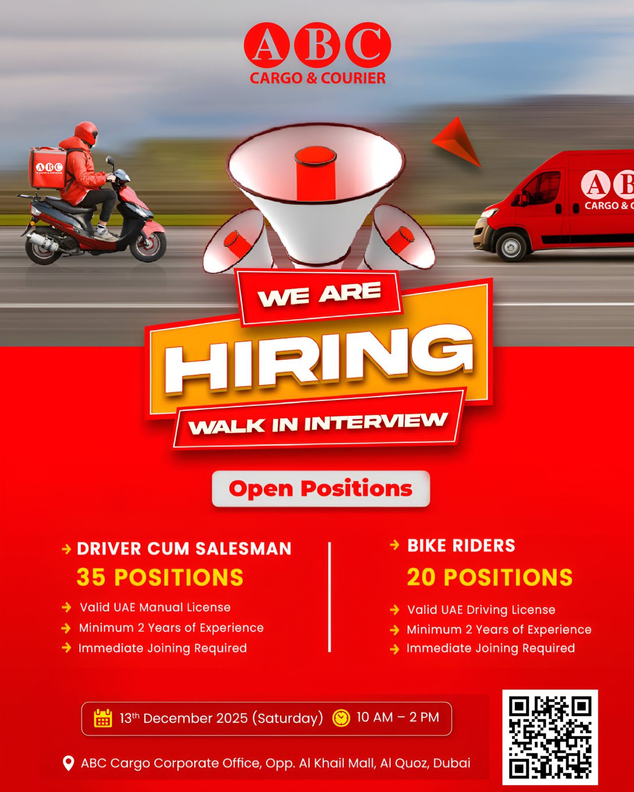 ABC Cargo CAREERS : APPLY NOW FOR THE LATEST VACANCIES - OCEANMEDIAS.COM